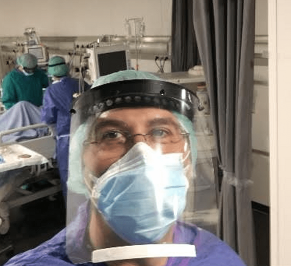 Jorge, estudiante de Medicina en el Vall dÂ´Hebrón (Foto TA)